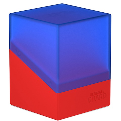 Ultimate Guard - Deck Case Boulder 100+ Synergy - Blue/Red